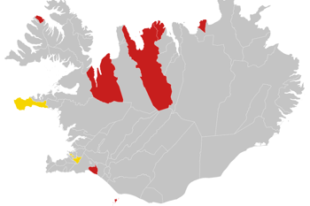 Íslandskort Áskorun SGS